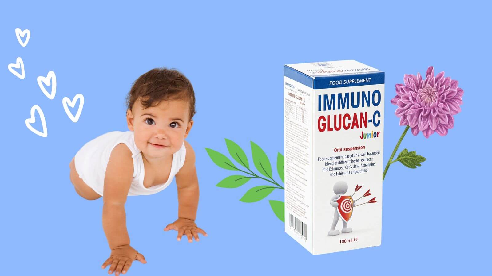Tăng sức đề kh&aacute;ng v&agrave; hệ miễn dịch cho B&eacute;