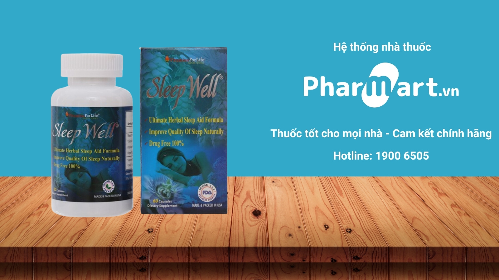 Mua ngay Sleep Well chính hãng tại Hz888a.com