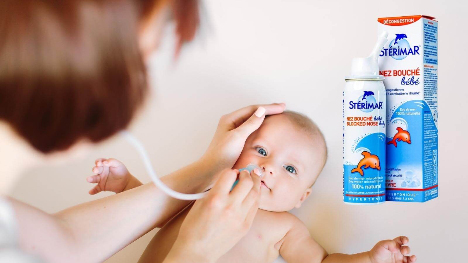 Sterimar Blocked Nose Baby gi&uacute;p bảo vệ ni&ecirc;m mạc mũi trẻ khỏi vi khuẩn