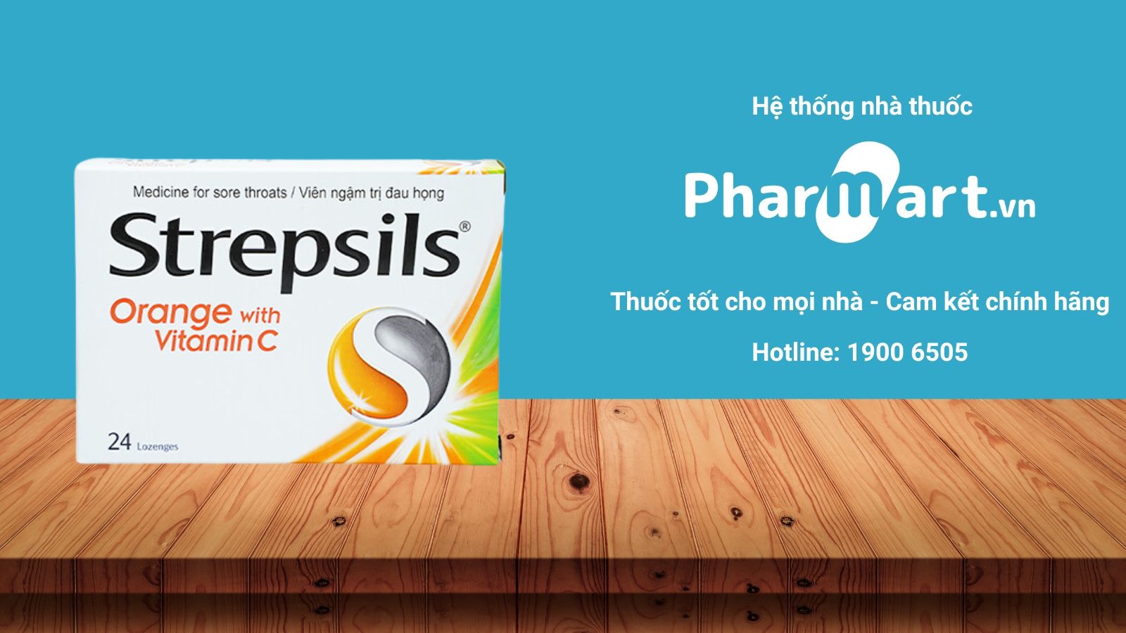 Mua ngay Strepsils Orange với Vitamin C tại Hz888a.com