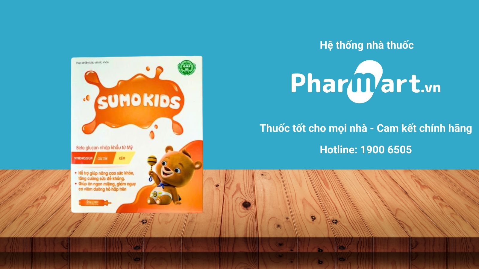 Sumo kids đang được b&aacute;n ch&iacute;nh h&atilde;ng tại Nh&agrave; thuốc Hz888a.com