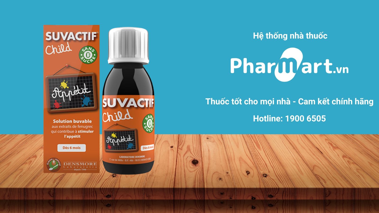 Mua ngay Suvactif Child App&eacute;tit ch&iacute;nh h&atilde;ng tại Hz888a.com