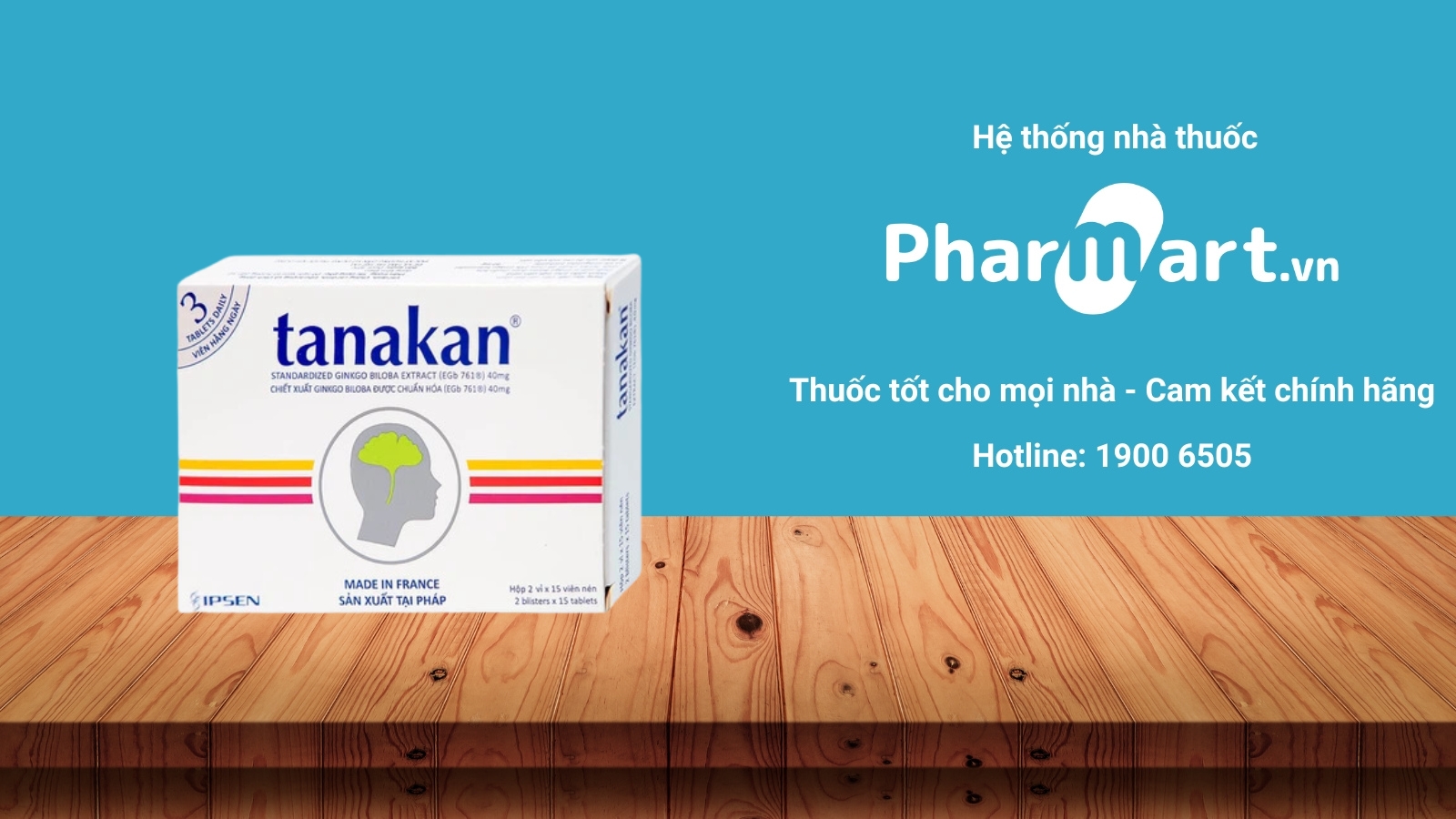 Mua ngay thuốc Tanakan 40mg ch&iacute;nh h&atilde;ng tại Hz888a.com