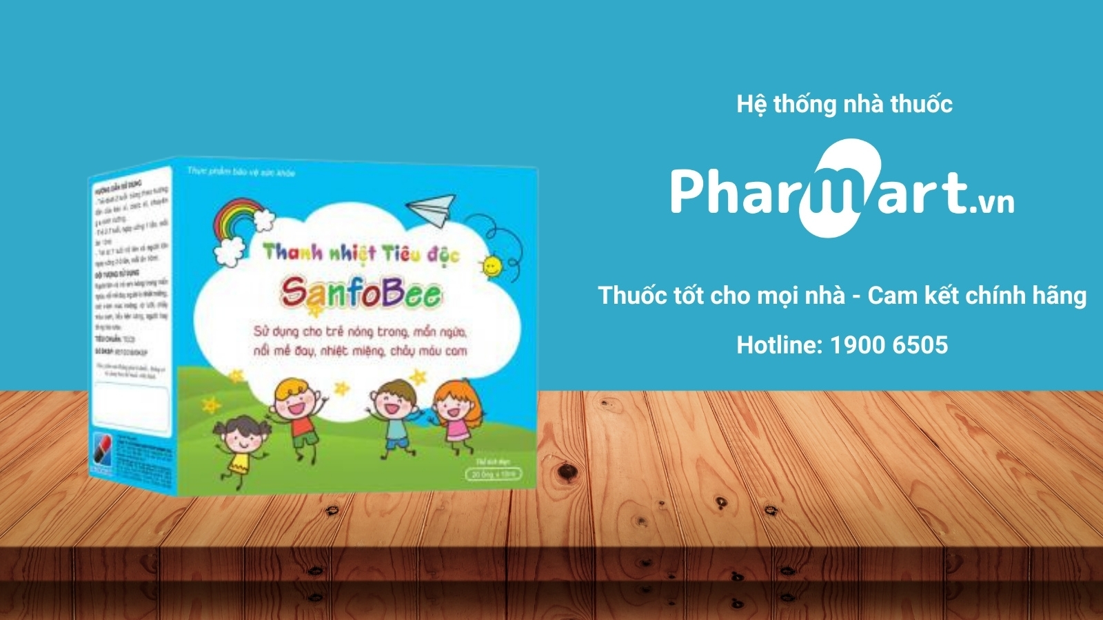 Mua ngay thanh nhiệt Thanh Nhiệt Ti&ecirc;u Độc SanfoBee ch&iacute;nh h&atilde;ng tại Hz888a.com 