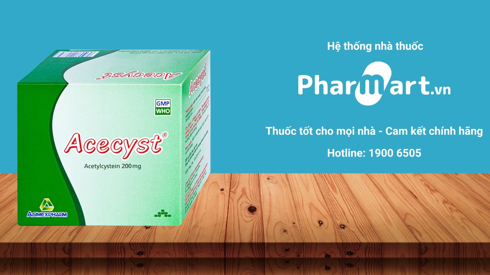 Mua ngay Thuốc Acecyst 200mg tại Hz888a.com