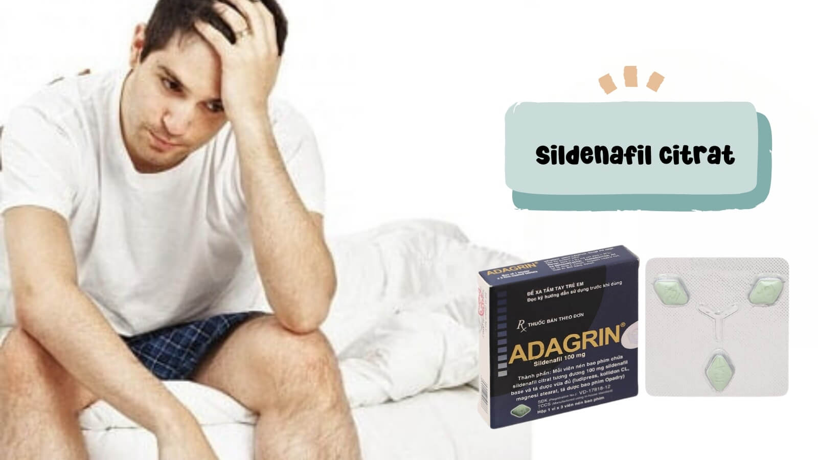 Th&agrave;nh phần c&oacute; trong thuốc Adagrin 100