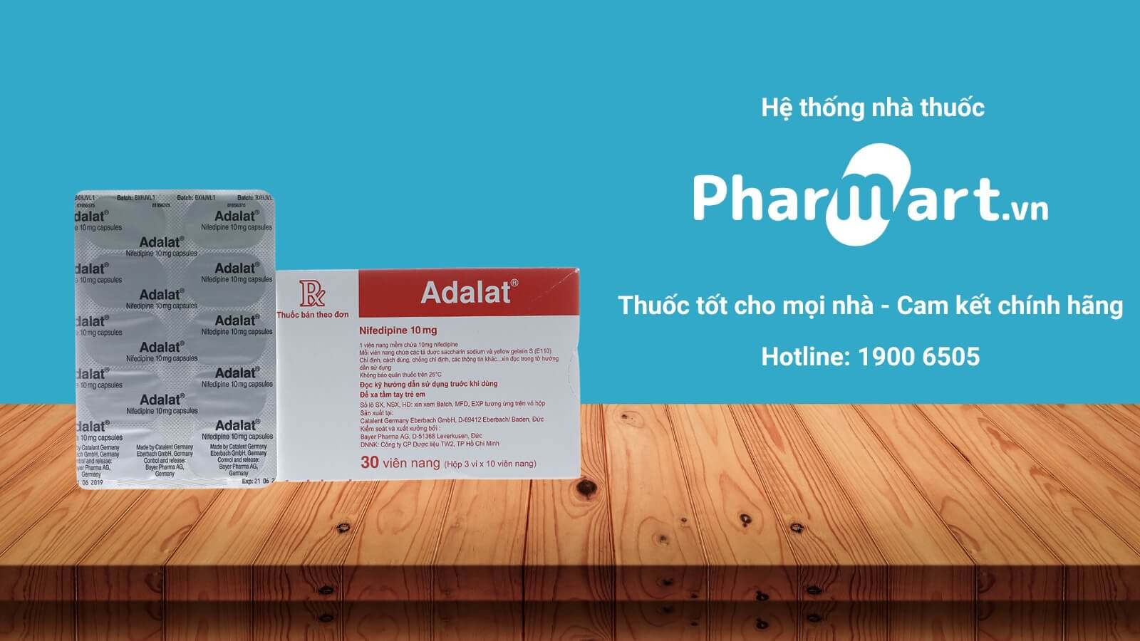 Mua Thuốc Adalat 10mg ch&iacute;nh h&atilde;ng tại Hz888a.com
