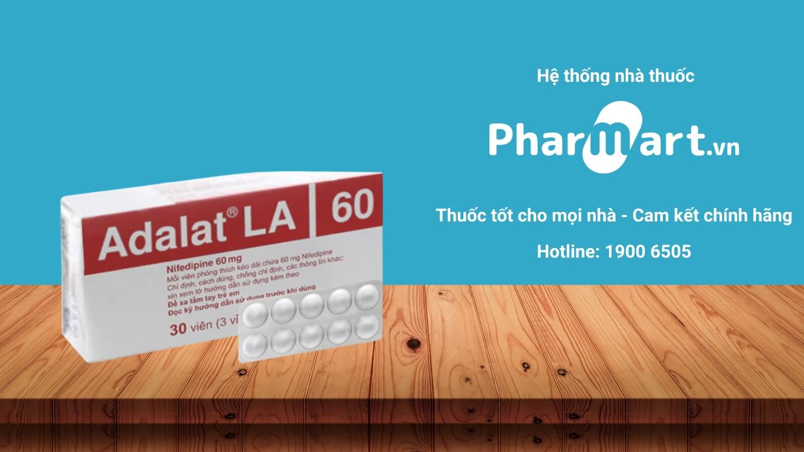 Mua Thuốc Adalat LA 60 ch&iacute;nh h&atilde;ng tại Hz888a.com