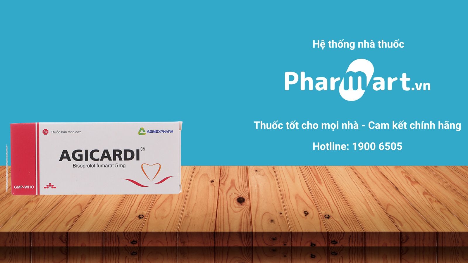 Mua ngay Agicardi 5mg tại Phamart.vn