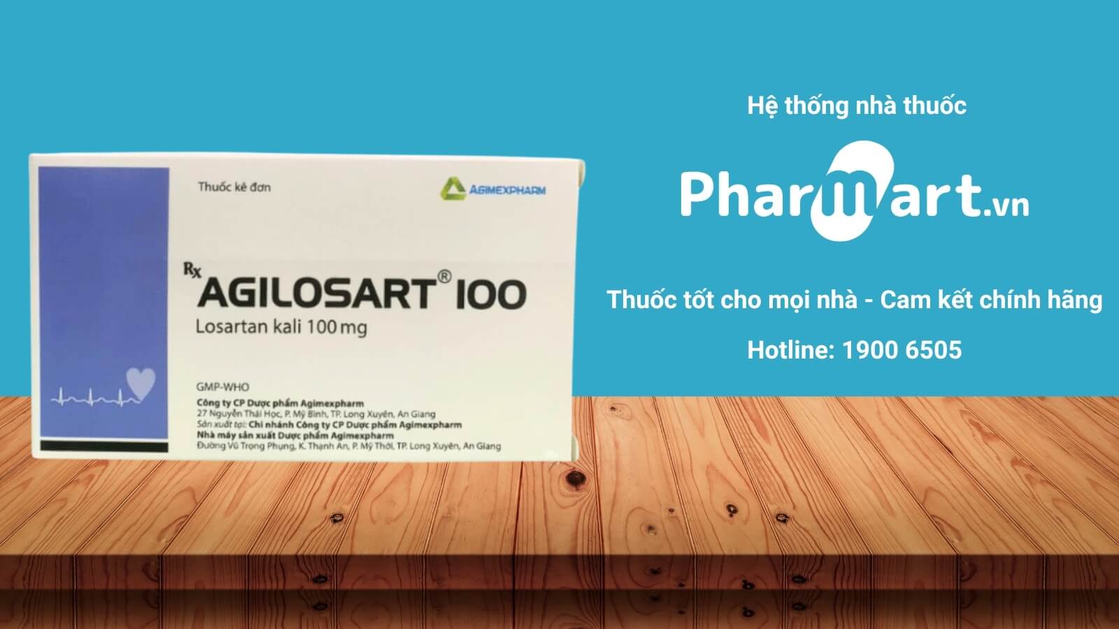 Mua ngay Agilosart 100 tại Hz888a.com