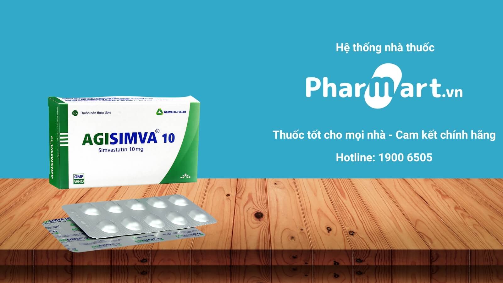 Mua thuốc Agisimva 10mg chính hãng tại Hz888a.com