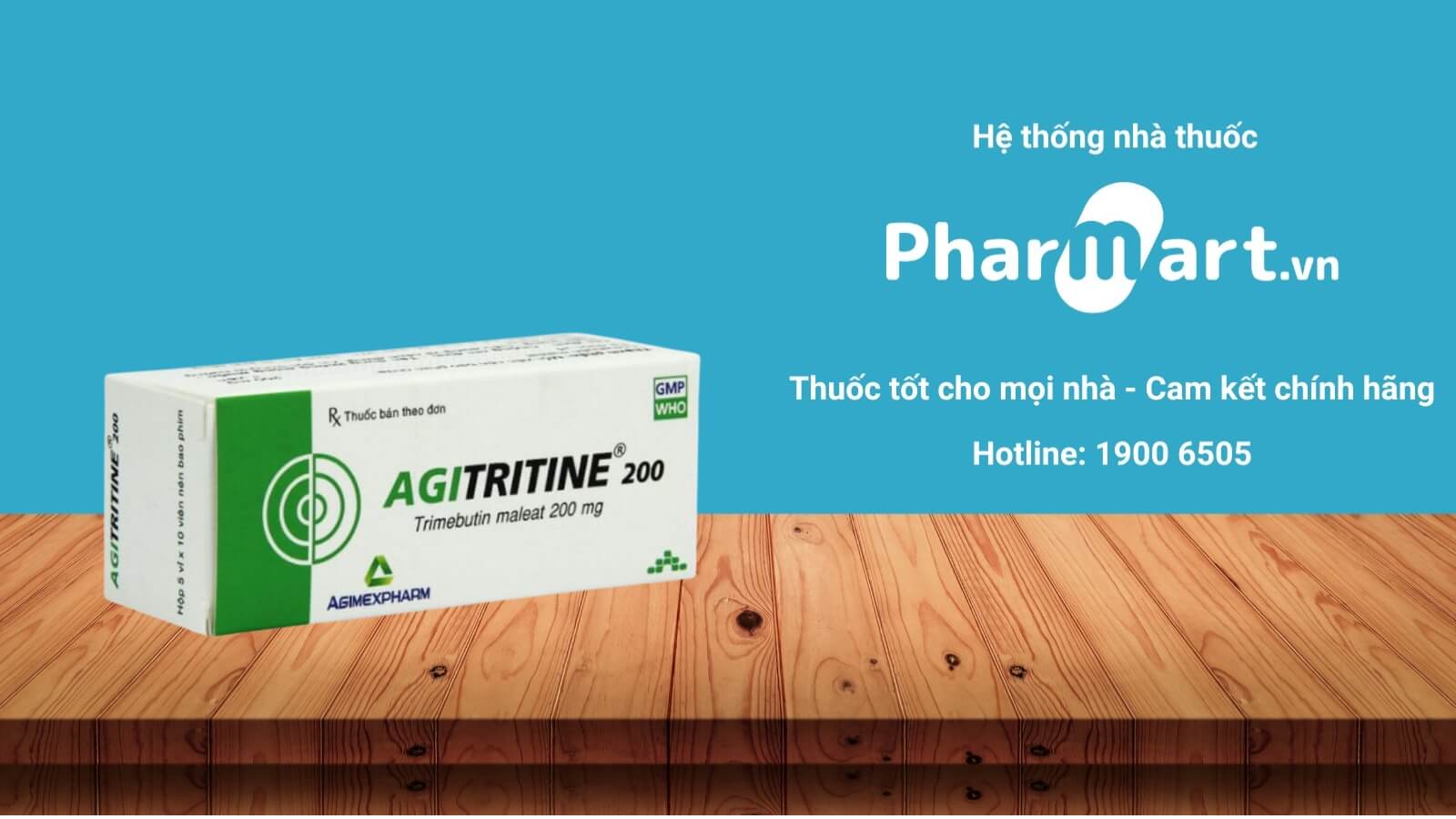 Mua ngay thuốc Agitritine 200 chính hãng tại Hz888a.com