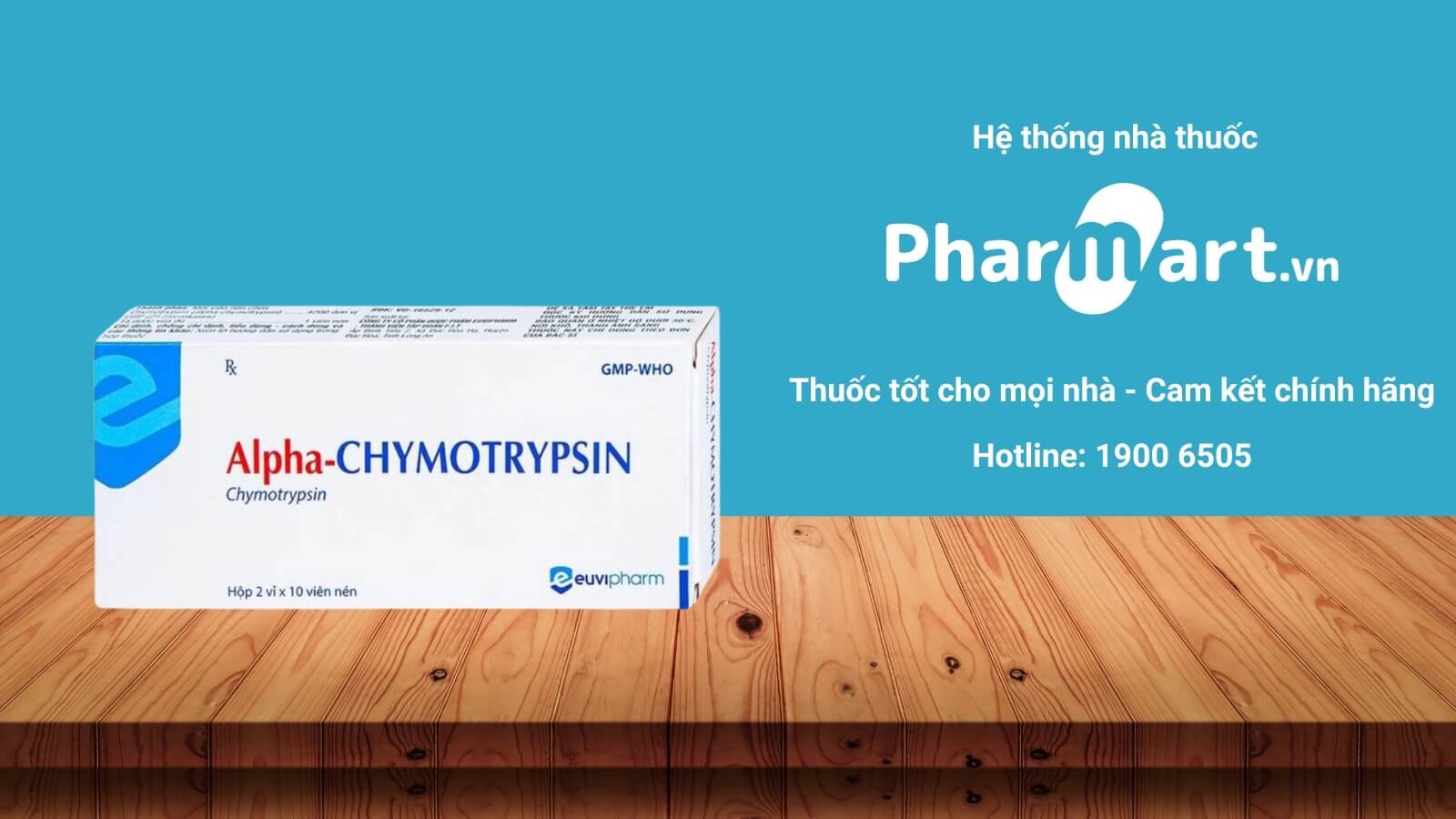 Mua Thuốc Alpha-Chymotrypsin chính hãng tại Hz888a.com