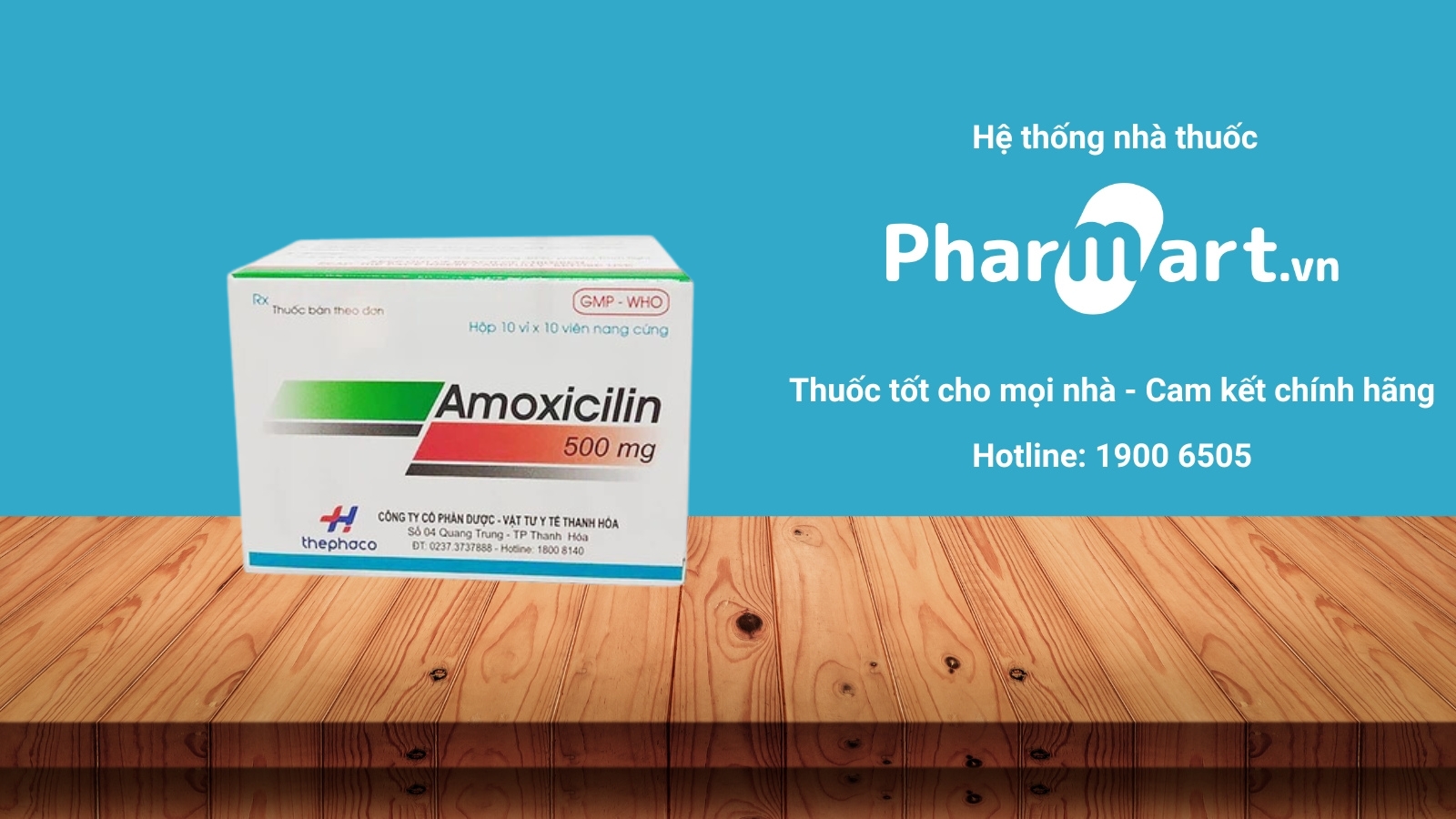 Mua ngay thuốc Amoxicillin 500mg ch&iacute;nh h&atilde;ng tại Hz888a.com