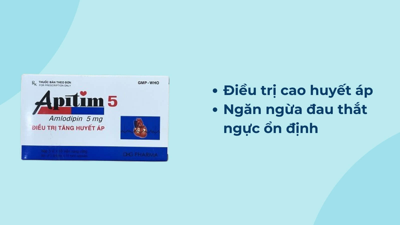 Apitim 5 l&agrave; sản phẩm hiệu quả ngăn ngừa cơn đau thắt ngực