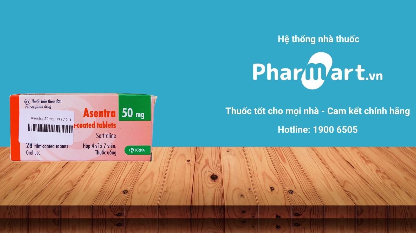 Mua ngay thuốc Asentra 50mg ch&iacute;nh h&atilde;ng tại Hz888a.com