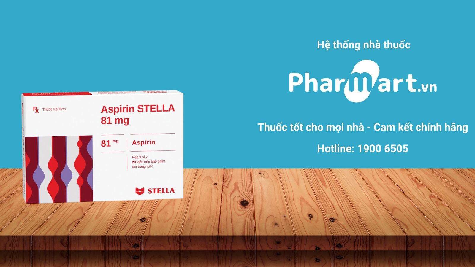 Mua ngay Aspirin 81 tại Hz888a.com