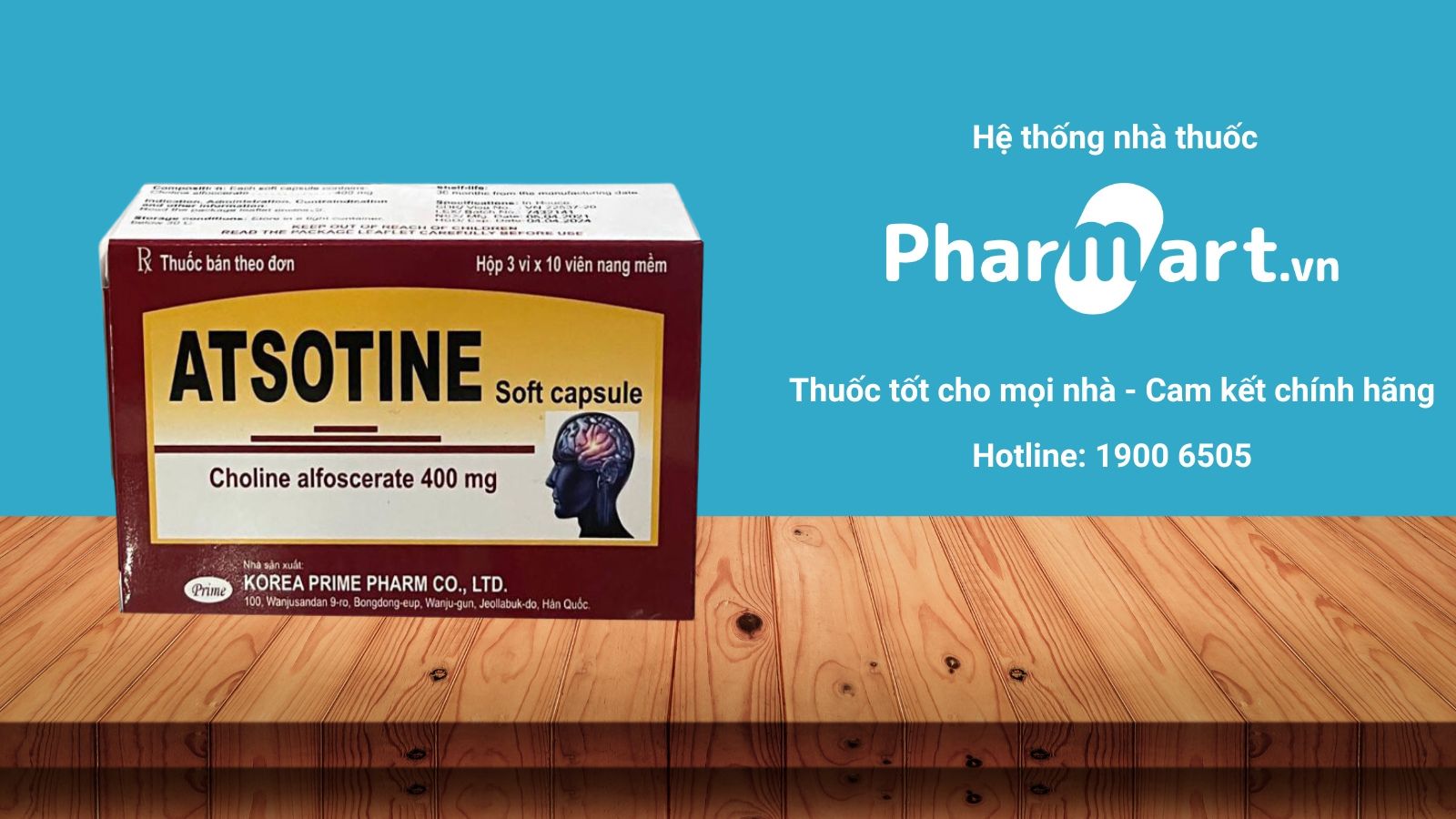 Mua ngay Atsotine tại Hz888a.com
