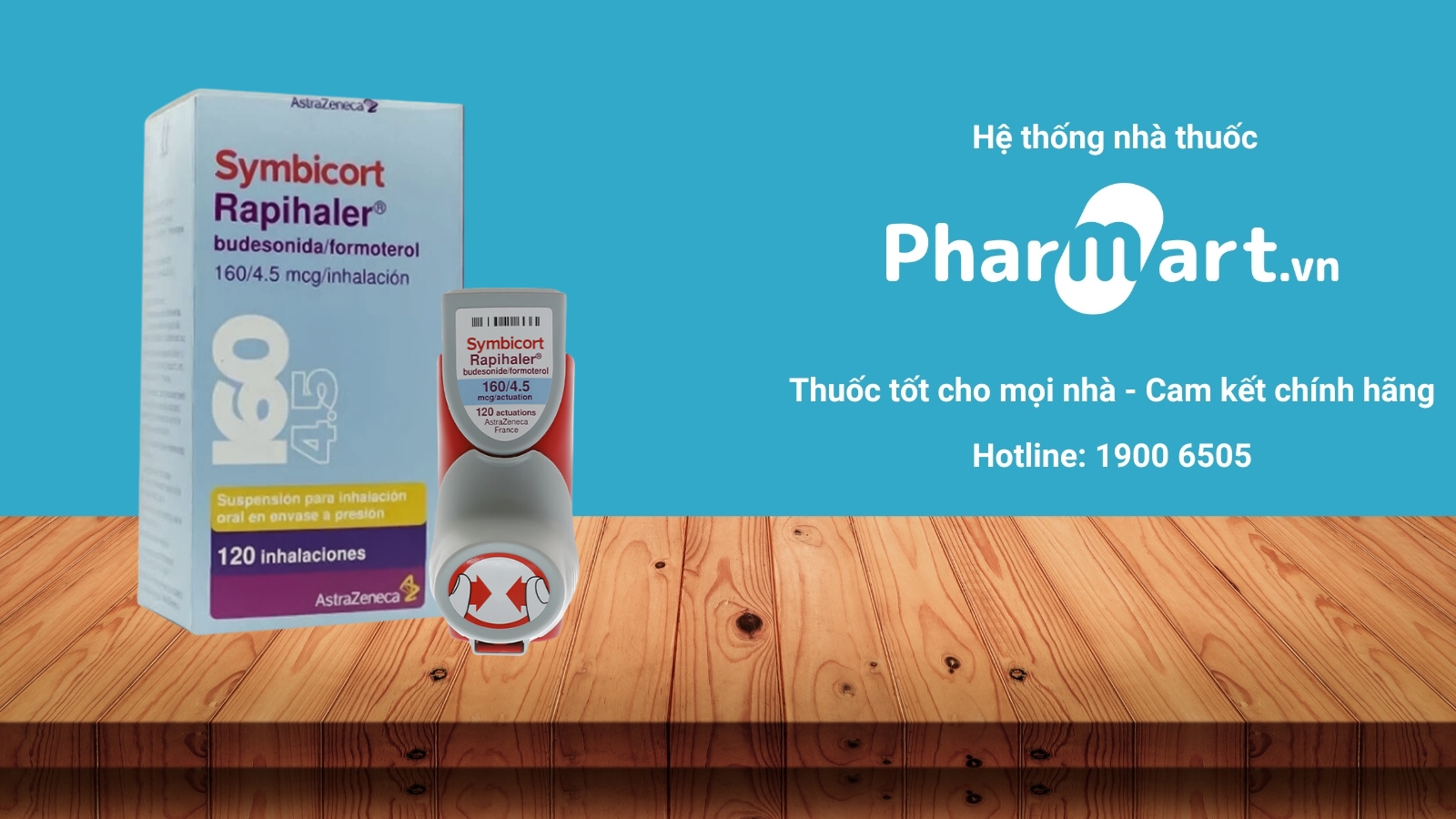 Mua ngay thuốc bột Symbicort Rapihaler chính hãng tại Hz888a.com