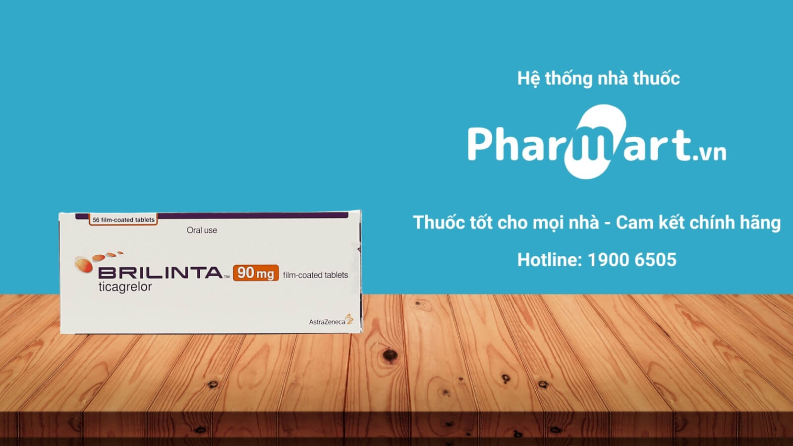 Mua ngay Brilinta 90mg ch&iacute;nh h&atilde;ng tại Hz888a.com