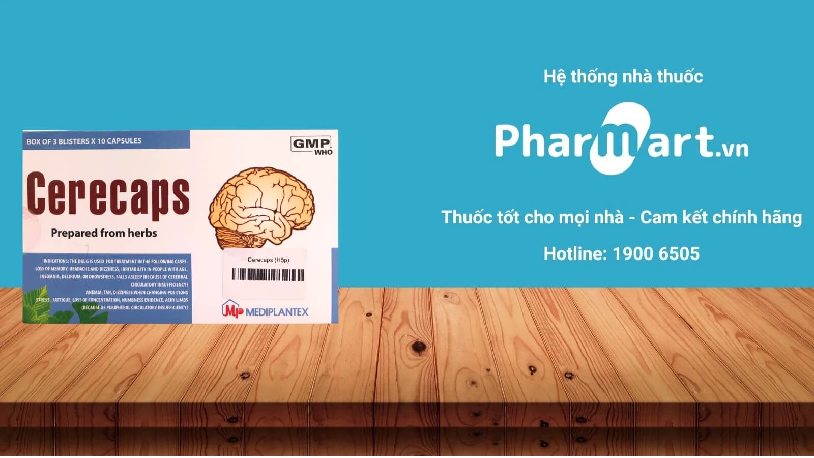 Mua ngay thuốc Cerecaps ch&iacute;nh h&atilde;ng tại Hz888a.com