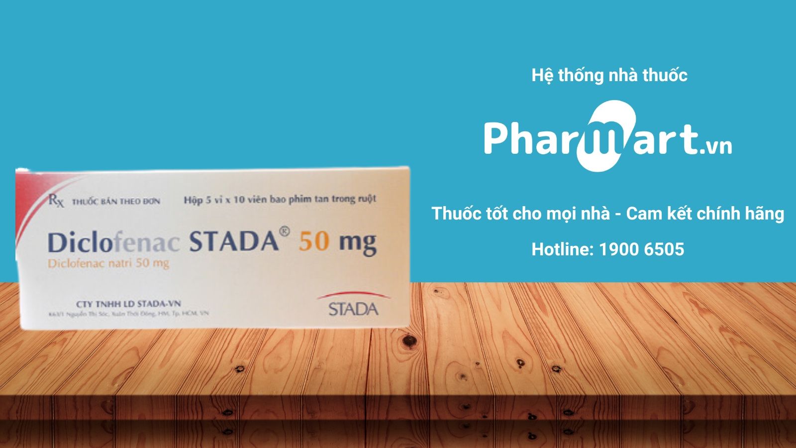Mua ngay Diclofenac stada 50mg tại Hz888a.com