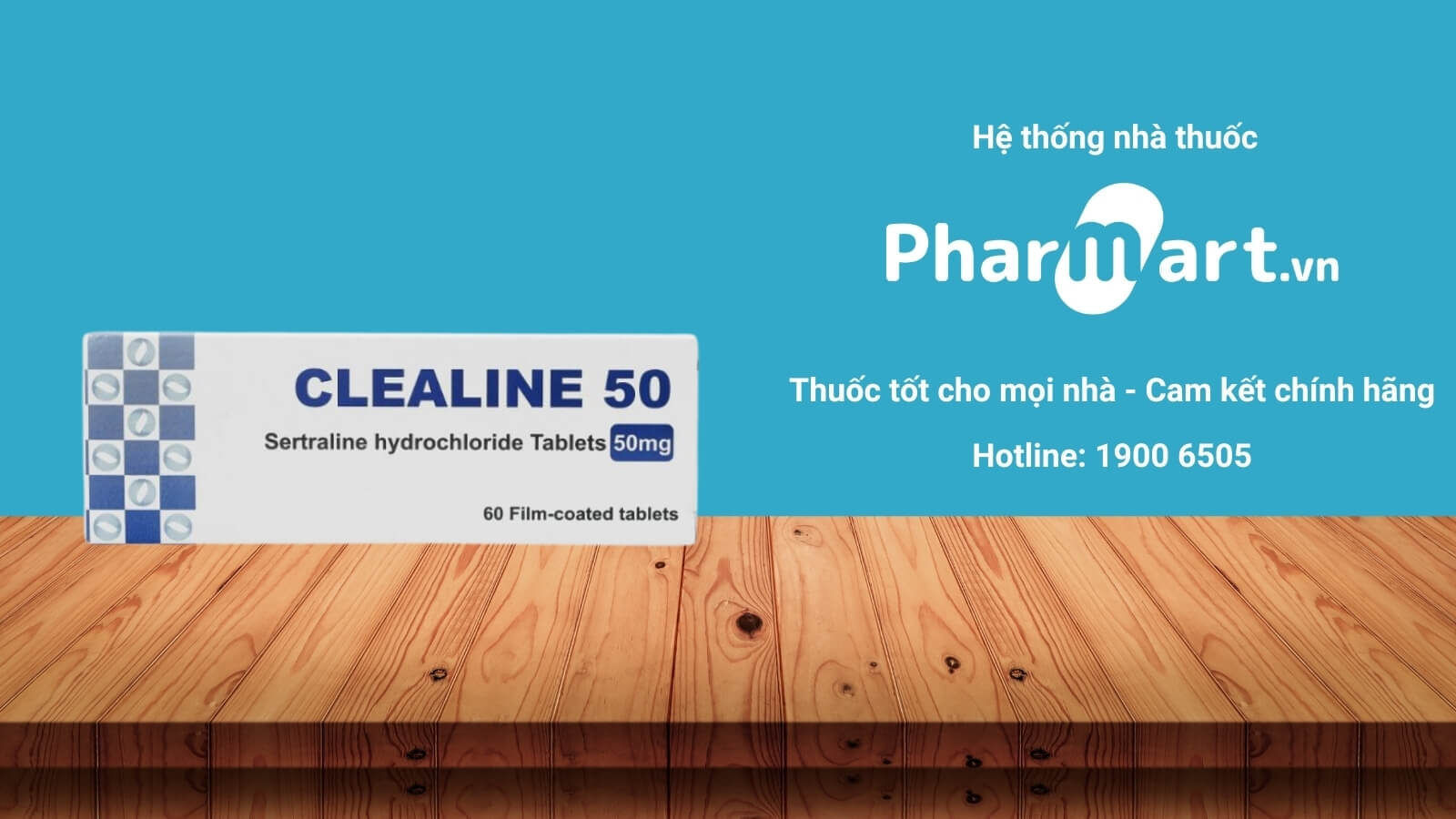 Mua ngay thuốc Clealine 50mg tại Hz888a.com