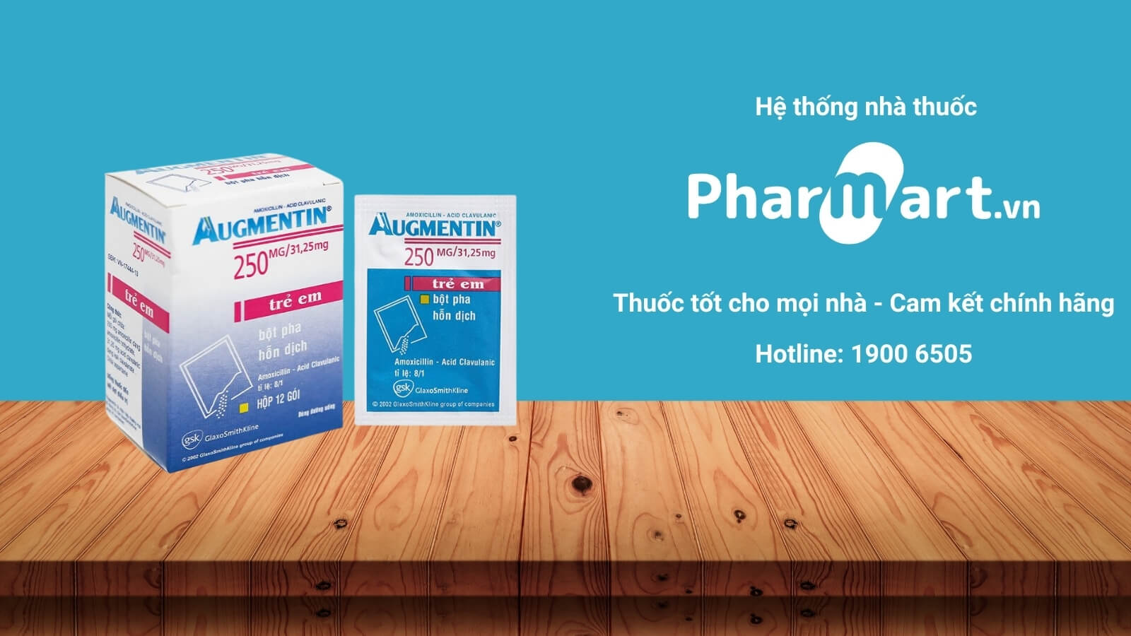 Mua ngay thuốc Augmentin 250/31.25mg tại Hz888a.com