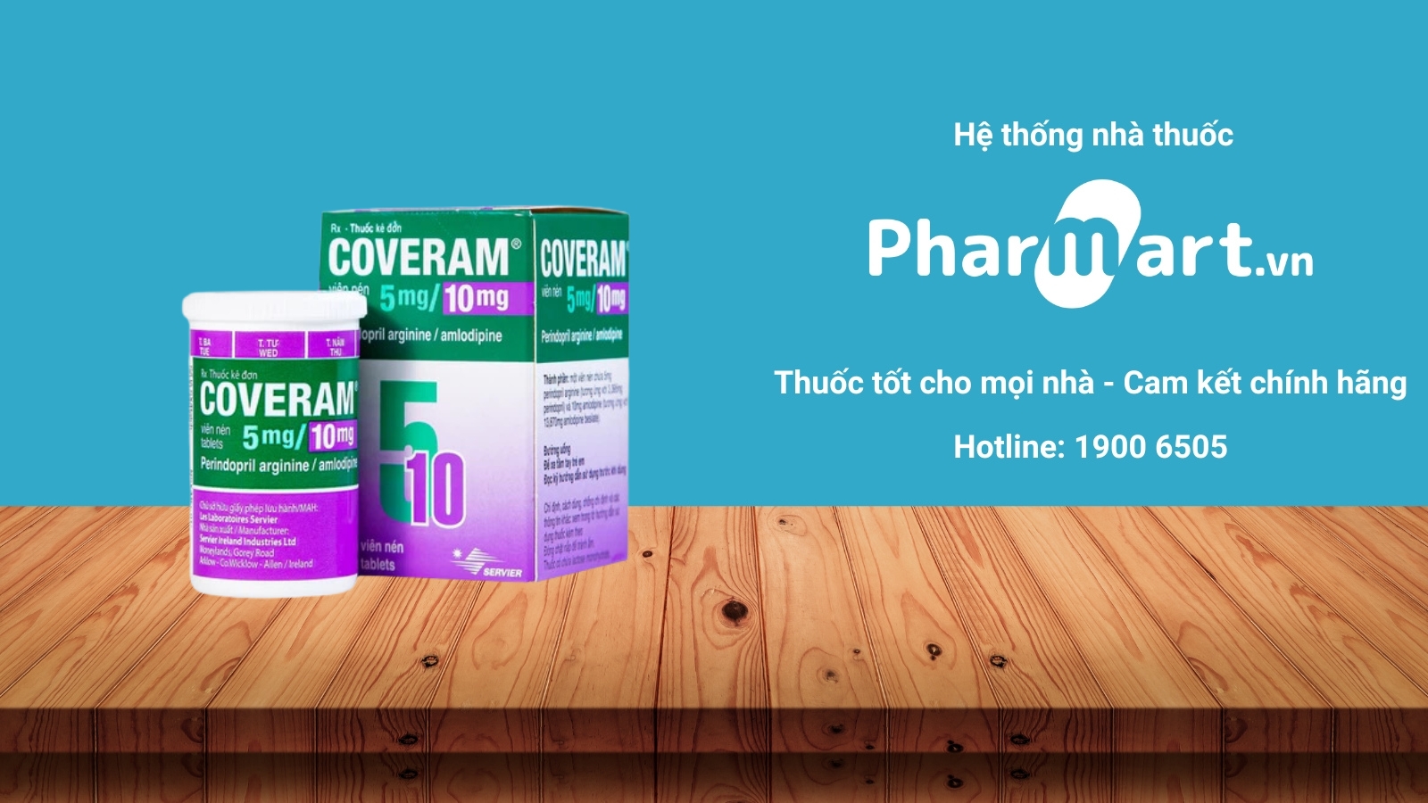 Mua ngay thuốc Coveram 5/10 ch&iacute;nh h&atilde;ng tại Hz888a.com