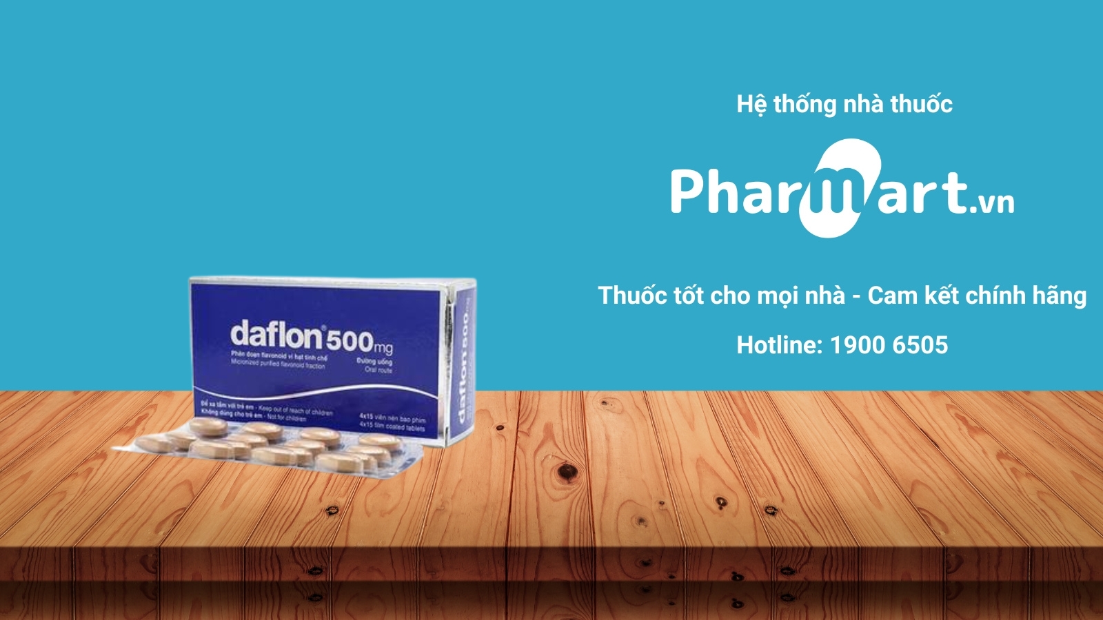 Mua ngay thuốc Daflon 500mg ch&iacute;nh h&atilde;ng tại Hz888a.com
