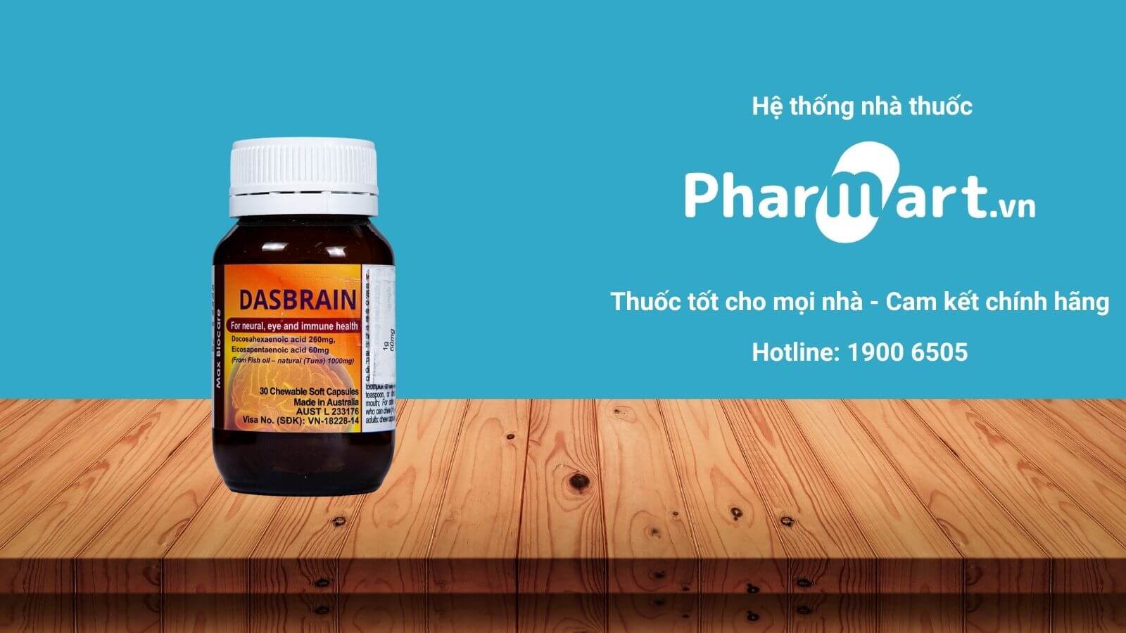 Mua ngay DasBrain ch&iacute;nh h&atilde;ng tại Phartmart.vn