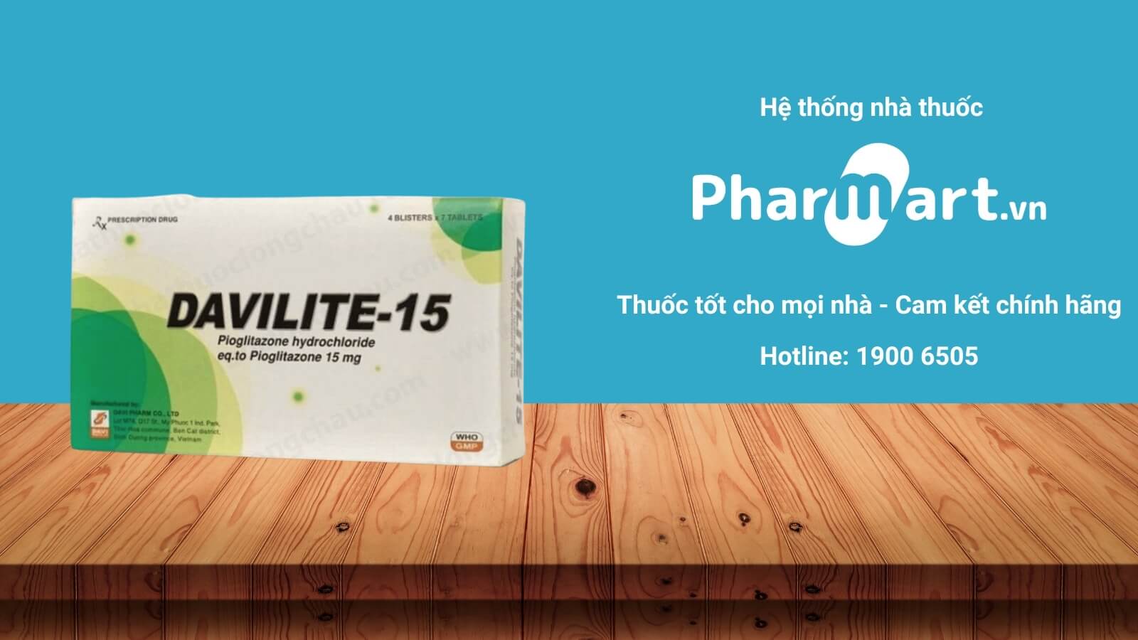 Mua ngay Davilite 15 tại Hz888a.com