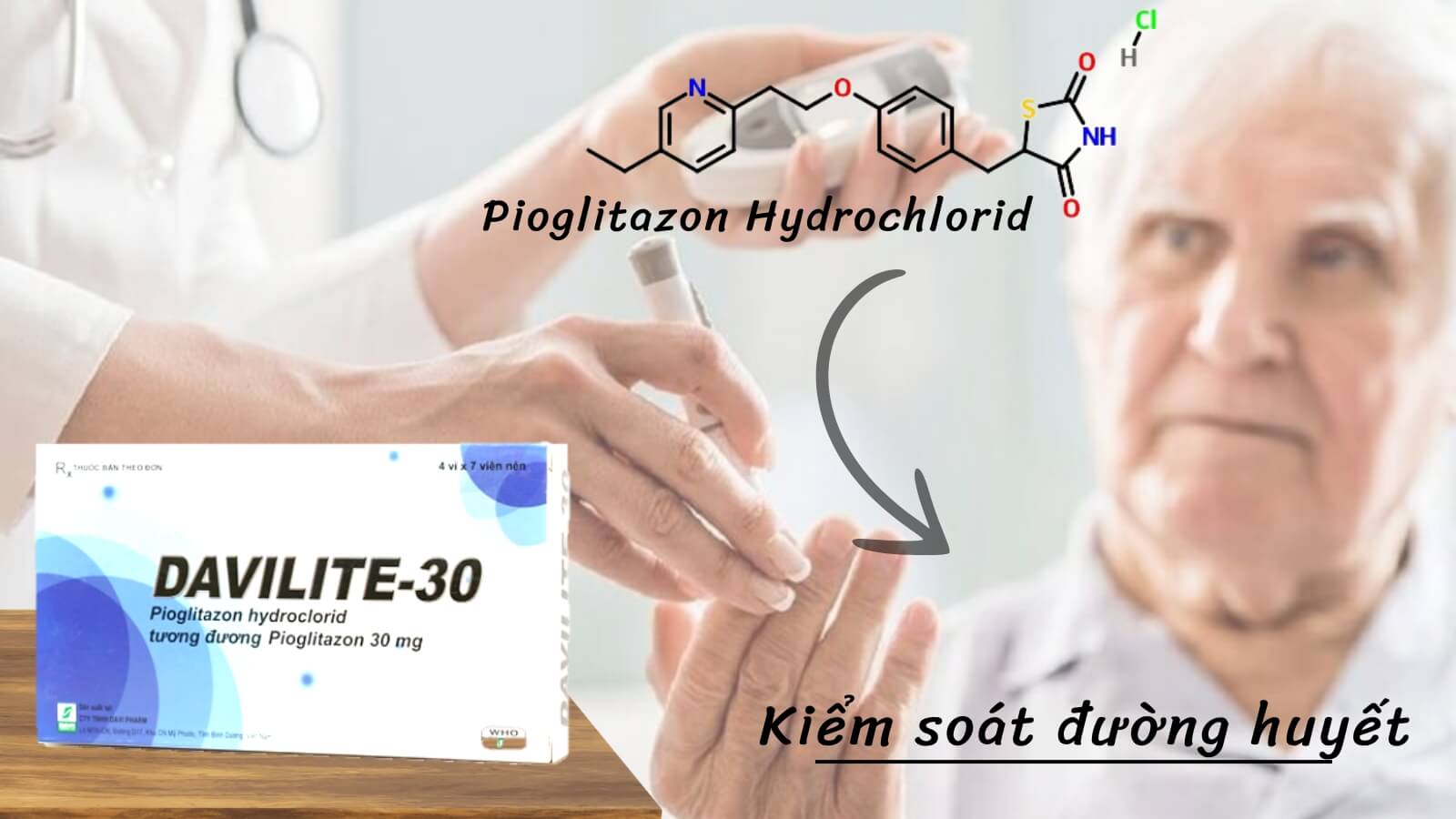 Davilite 30 - Điều trị đ&aacute;i th&aacute;o đường tu&yacute;p 2