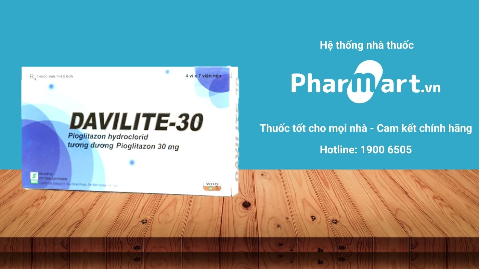 Mua ngay Davilite 30 tại Hz888a.com