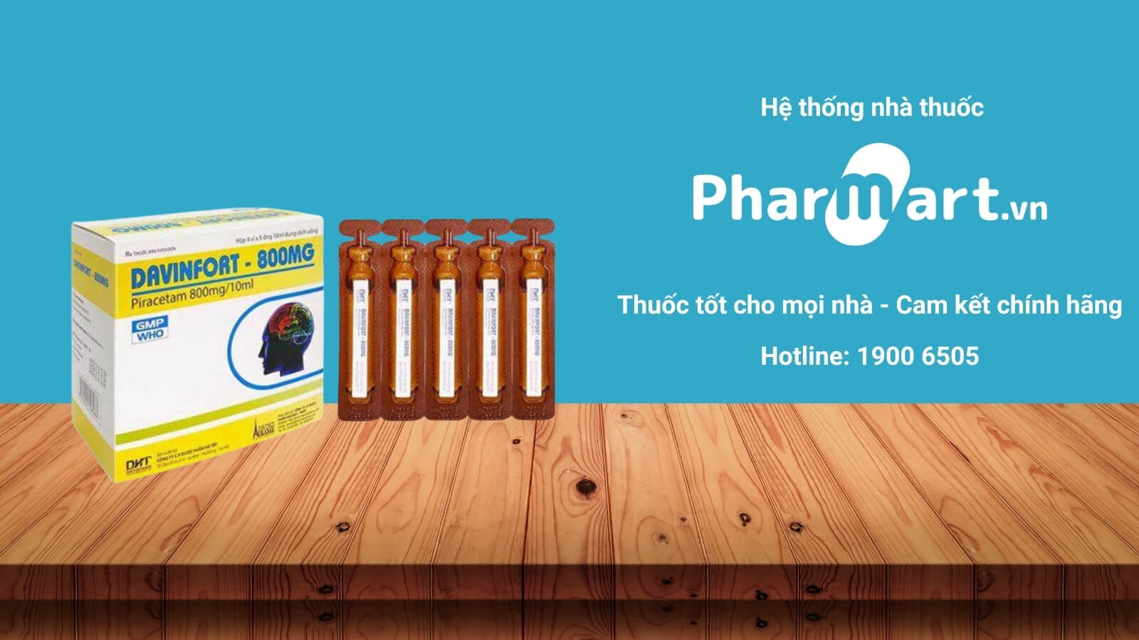 Mua ngay thuốc Davinfort 800mg tại Hz888a.com