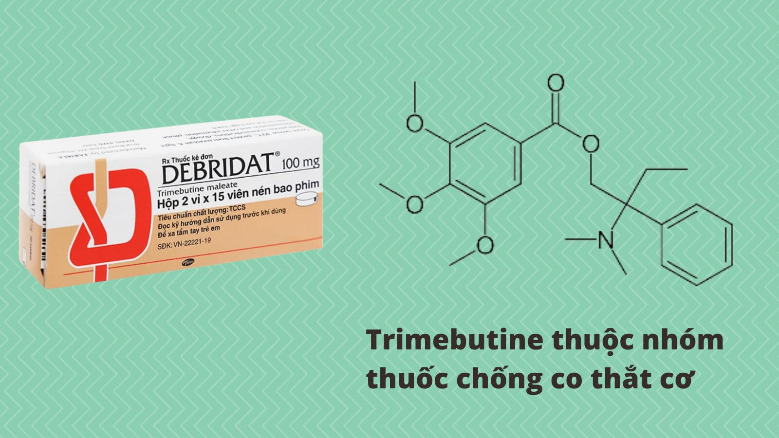 Thuốc Debridat chứa Racecadotril rối loạn đường ti&ecirc;u h&oacute;a