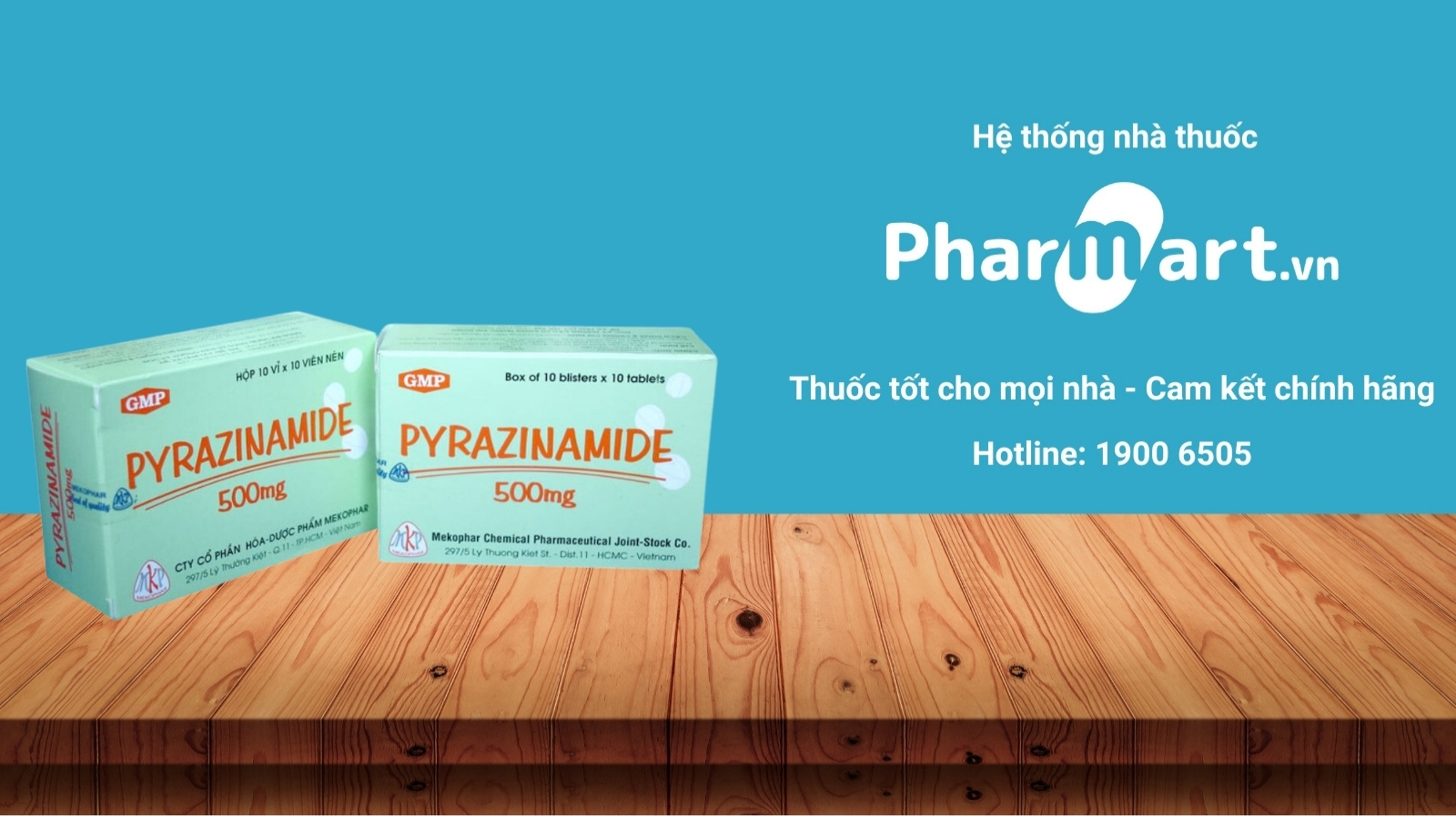 Mua ngay thuốc Pyrazinamide 500mg chính hãng tại Hz888a.com