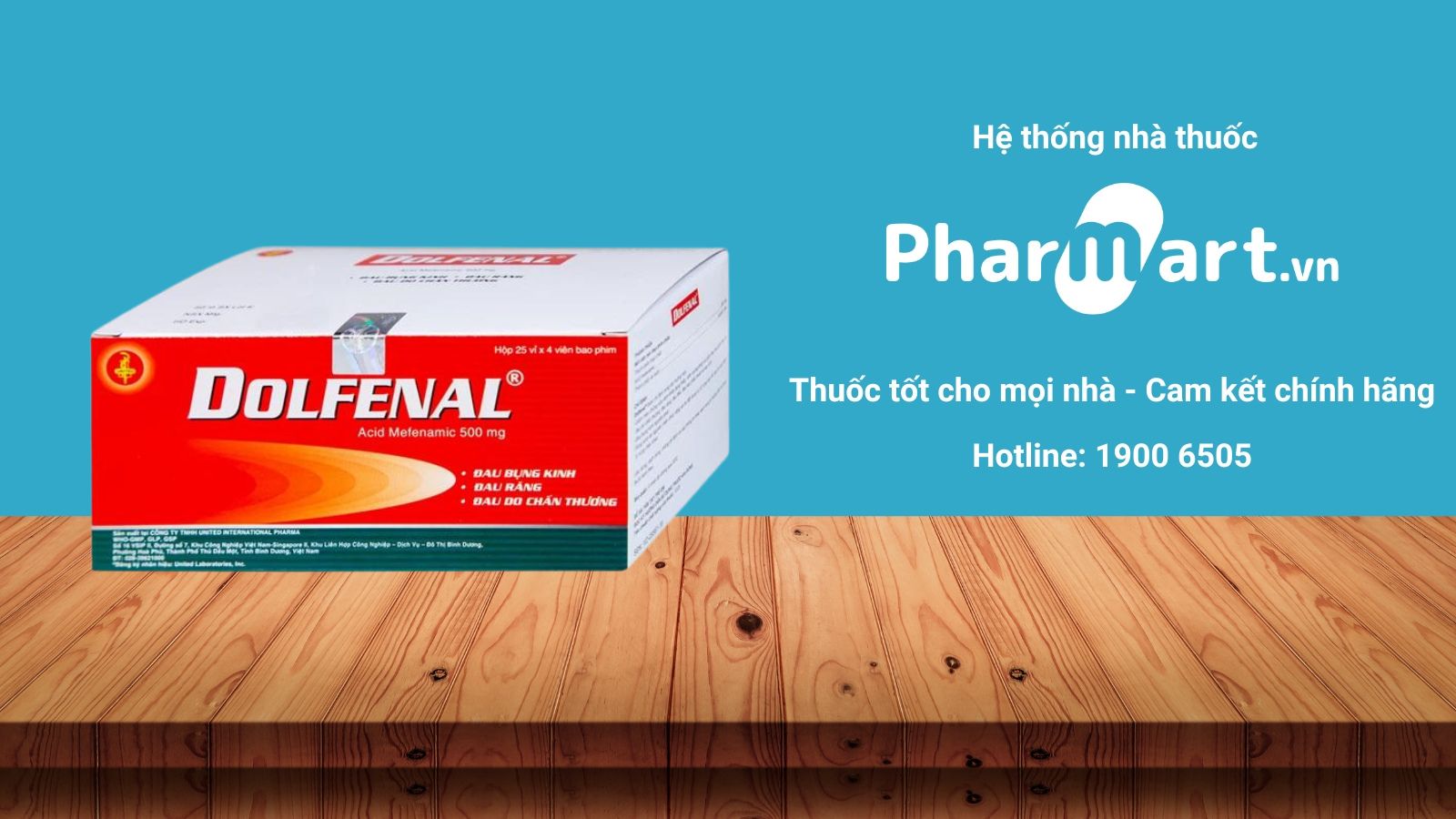 Mua ngay Thuốc Dolfenal chính hãng tại Hz888a.com