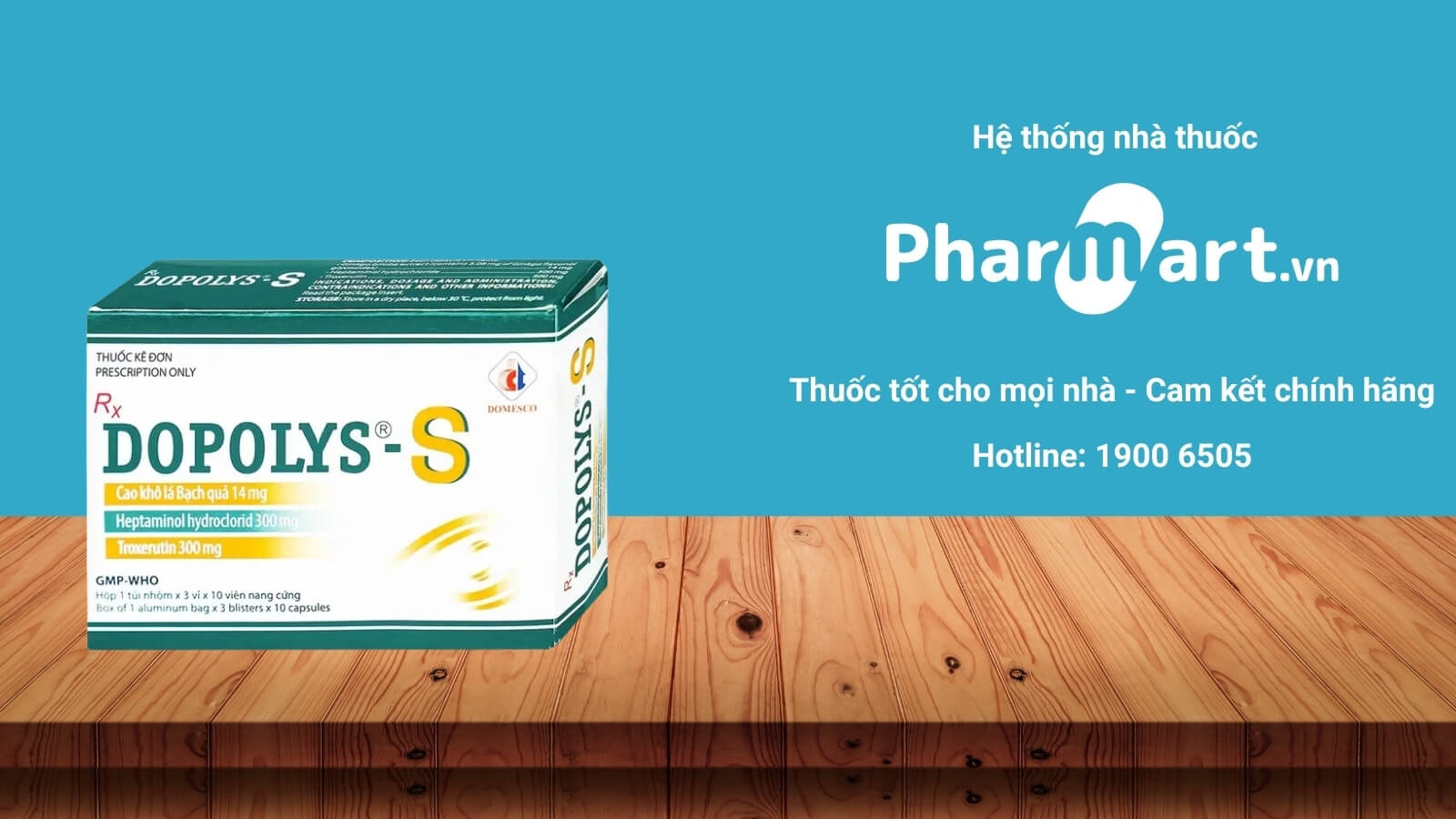Mua thuốc Dopolys-S Domesco ch&iacute;nh h&atilde;ng tại Hz888a.com