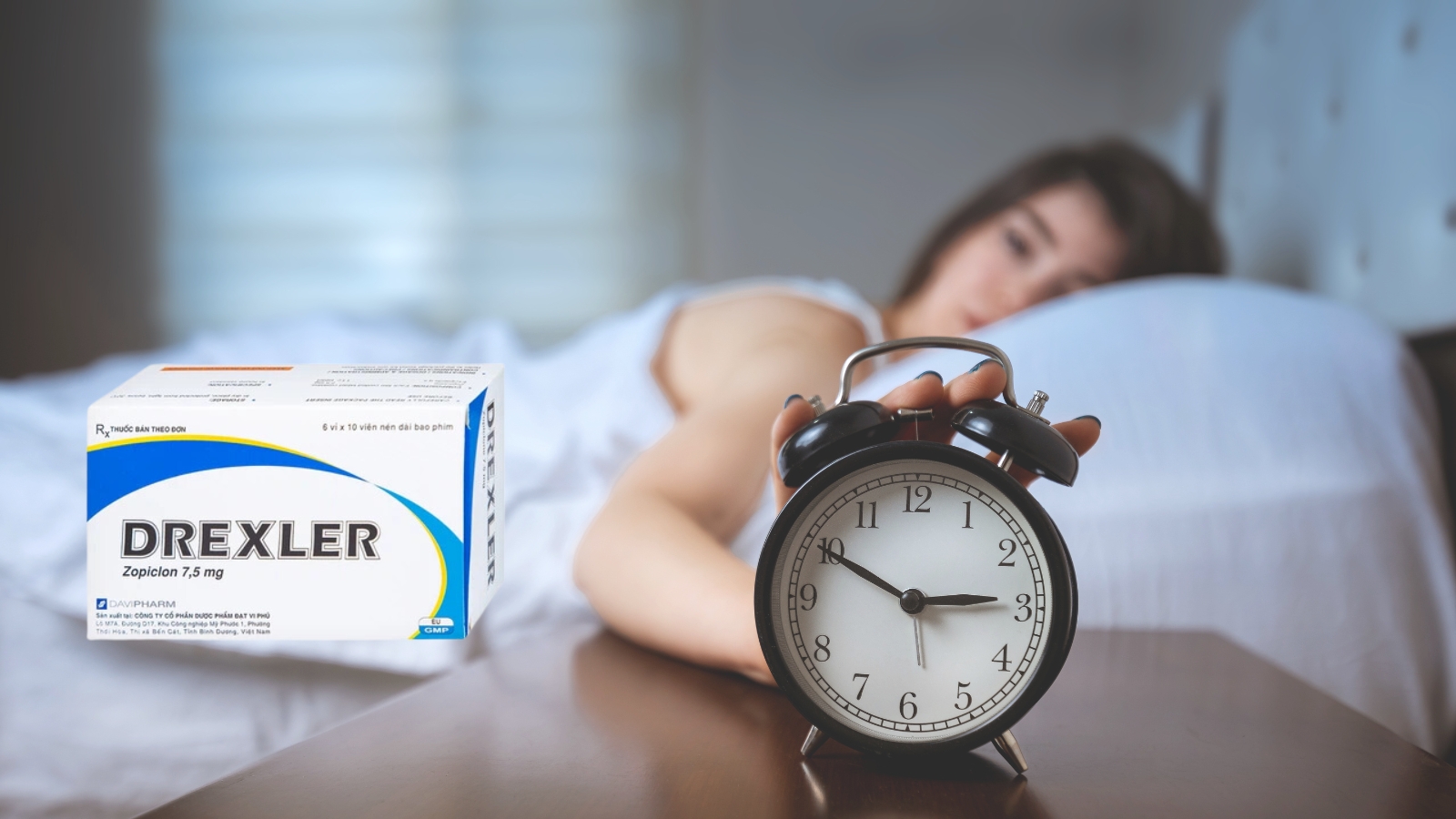 Thuốc Drexler gi&uacute;p cải thiện triệu chứng mất ngủ, lo &acirc;u v&agrave; căng thẳng