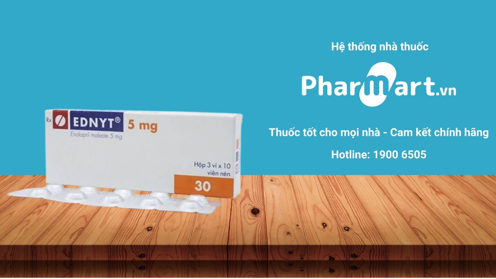 Mua ngay thuốc Ednyt 5mg ch&iacute;nh h&atilde;ng tại Hz888a.com