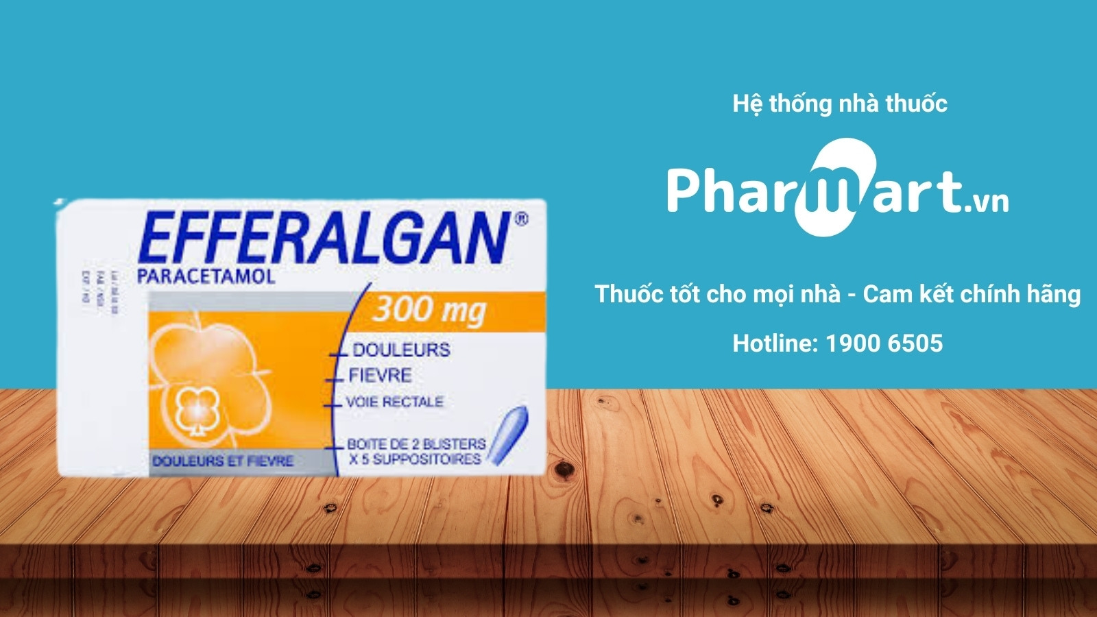 Mua ngay thuốc đạn Efferalgan 300mg ch&iacute;nh h&atilde;ng tại Hz888a.com