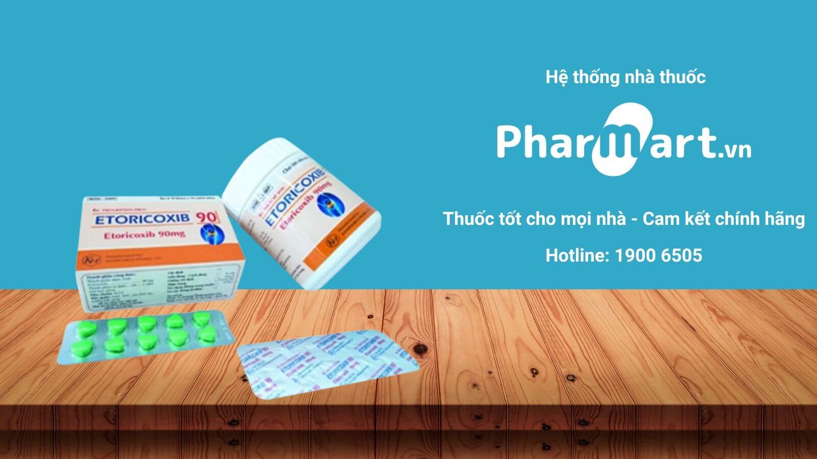 Mua ngay Etoricoxib Khapharco 90mg ch&iacute;nh h&atilde;ng tại Hz888a.com