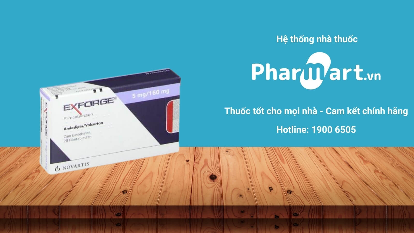 Mua Thuốc Exforge 5mg/160mg chính hãng tại Hz888a.com