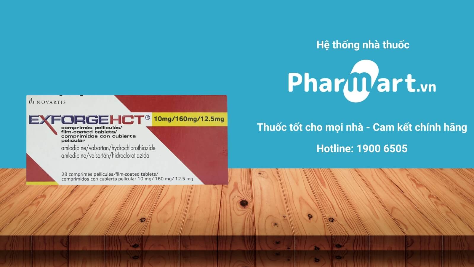 Mua ngay Exforge HCT tại Hz888a.com