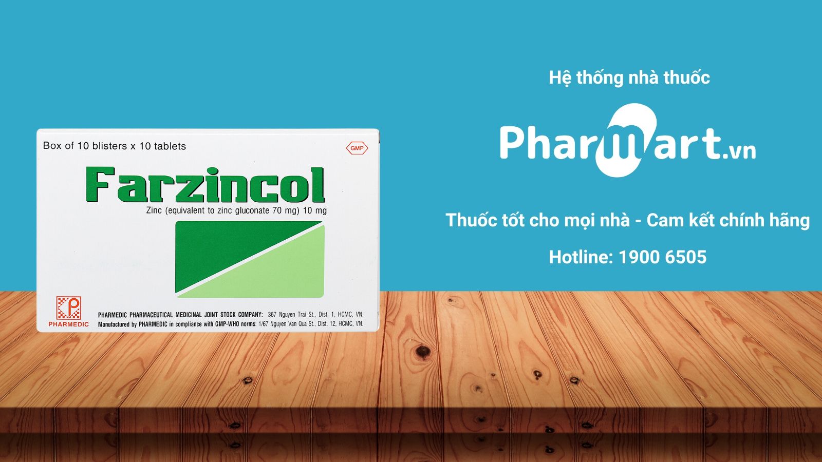 Mua ngay Farzincol tại Hz888a.com