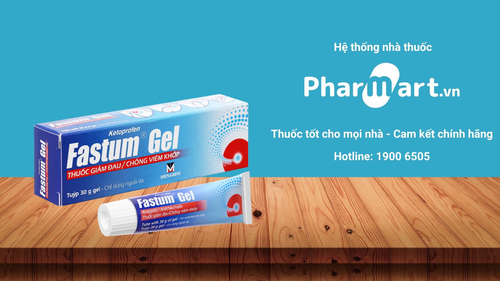 Mua ngay Fastum Gel tại Hz888a.com