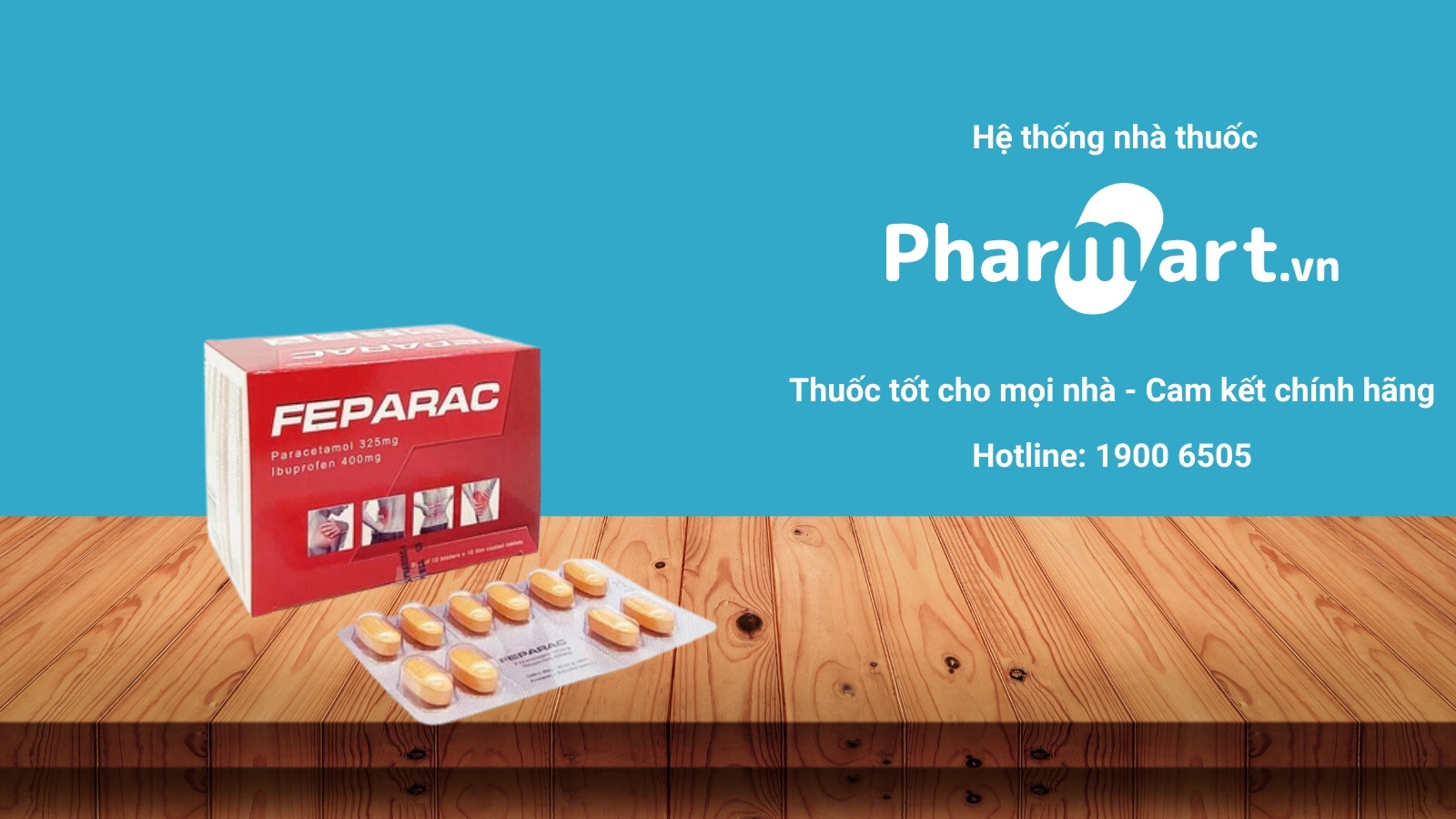 Mua ngay thuốc Feparac ch&iacute;nh h&atilde;ng tại Hz888a.com