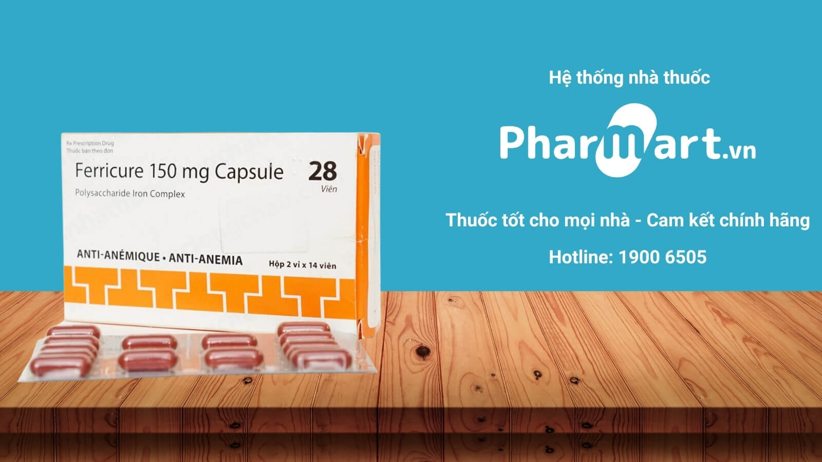 Mua ngay Ferricure 150 tại Hz888a.com