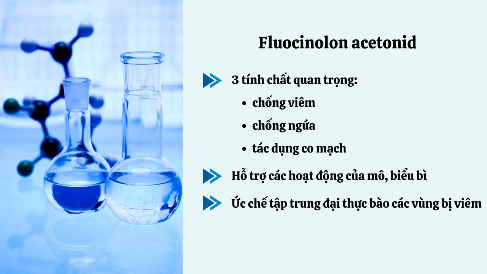 Fluocinolon acetonid v&agrave; c&aacute;c c&ocirc;ng dụng